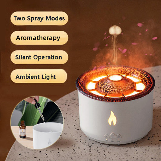 Jellyfish Flame Ultrasonic Aromatherapy Diffuser