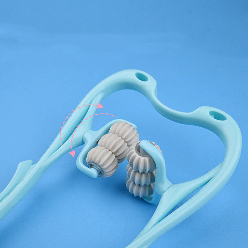 6-Wheel Manual Neck Massager – Instant Pain Relief