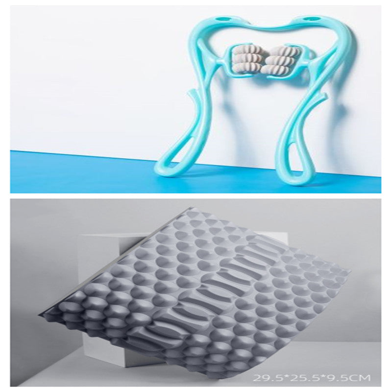 6-Wheel Manual Neck Massager – Instant Pain Relief