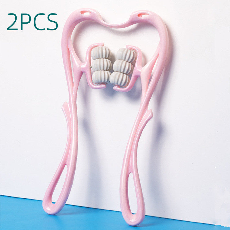 6-Wheel Manual Neck Massager – Instant Pain Relief