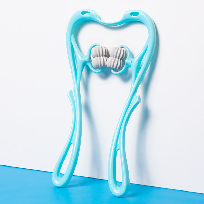 6-Wheel Manual Neck Massager – Instant Pain Relief