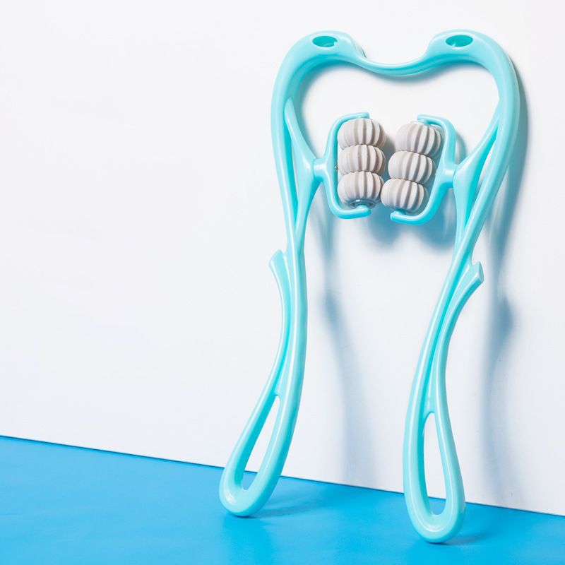 6-Wheel Manual Neck Massager – Instant Pain Relief