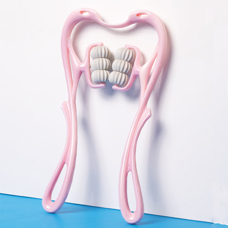 6-Wheel Manual Neck Massager – Instant Pain Relief