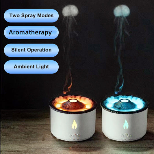 Jellyfish Flame Ultrasonic Aromatherapy Diffuser